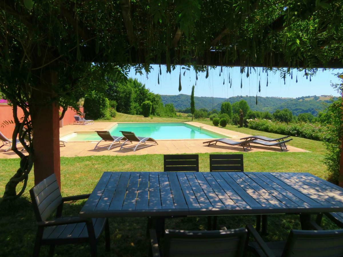 Domaine Les Causeries Laguepie Bagian luar foto
