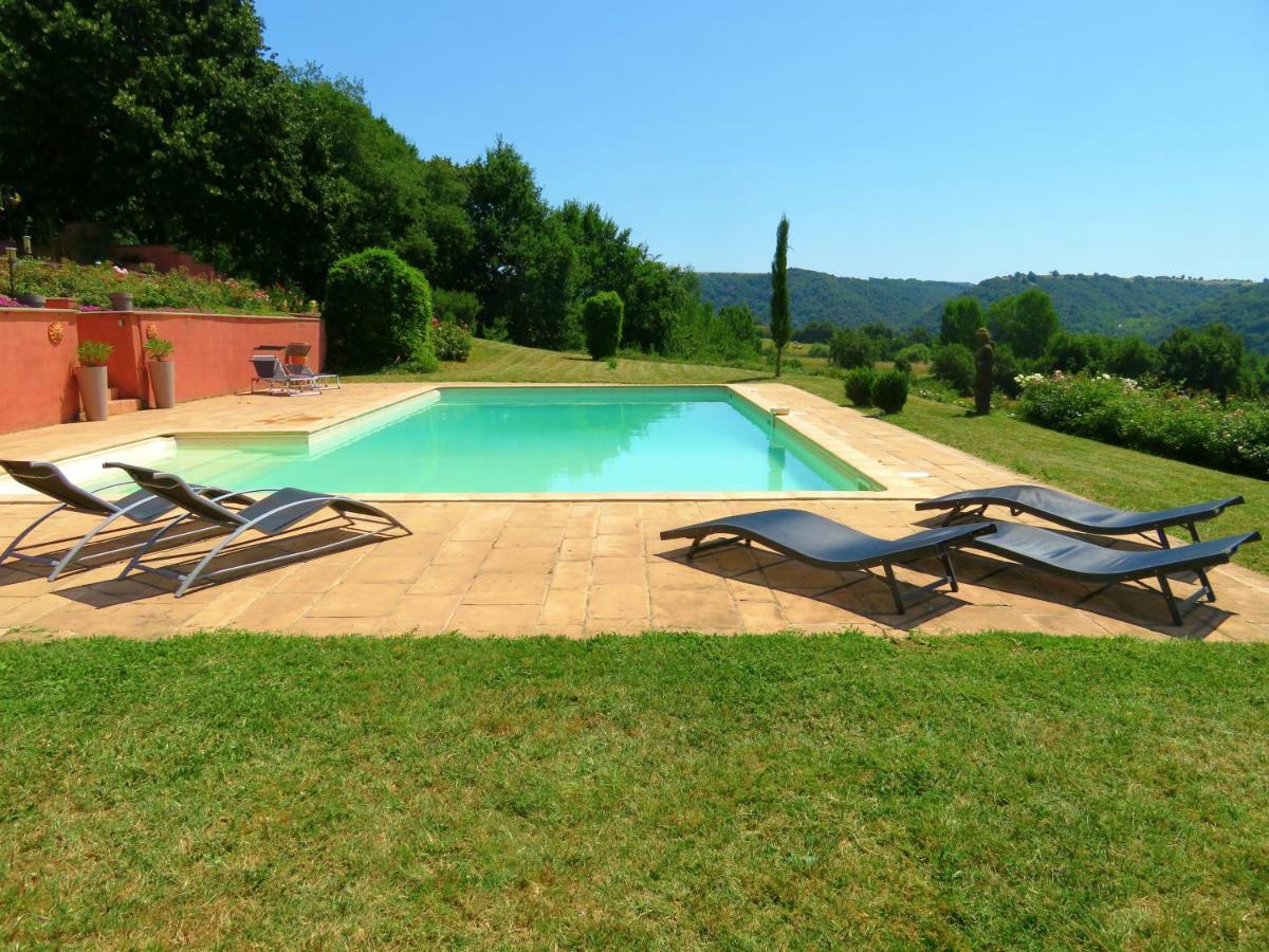 Domaine Les Causeries Laguepie Bagian luar foto